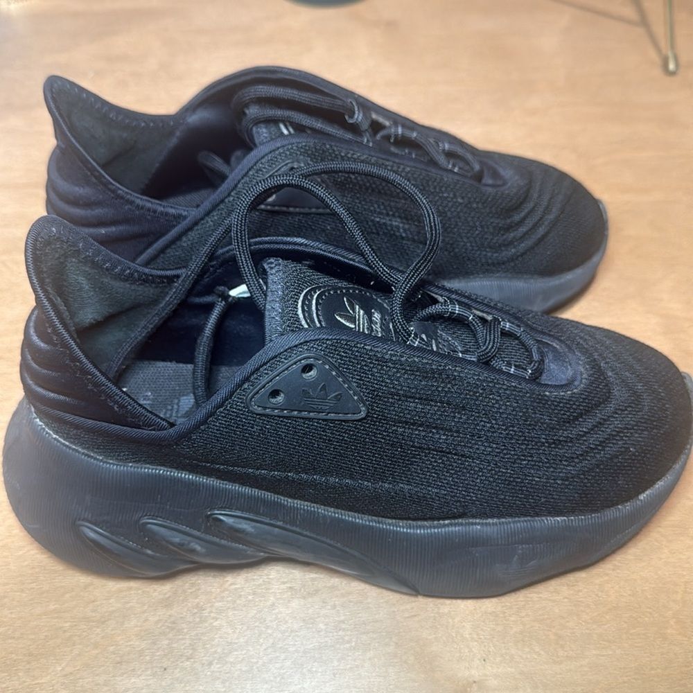 Adidas Adifom SLTN Grey Shoes Sneakers size 3.5Y - Picture 2 of 5